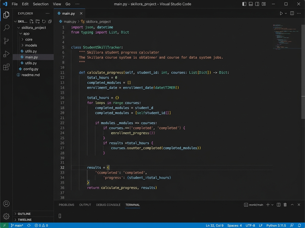 A code editor screenshot